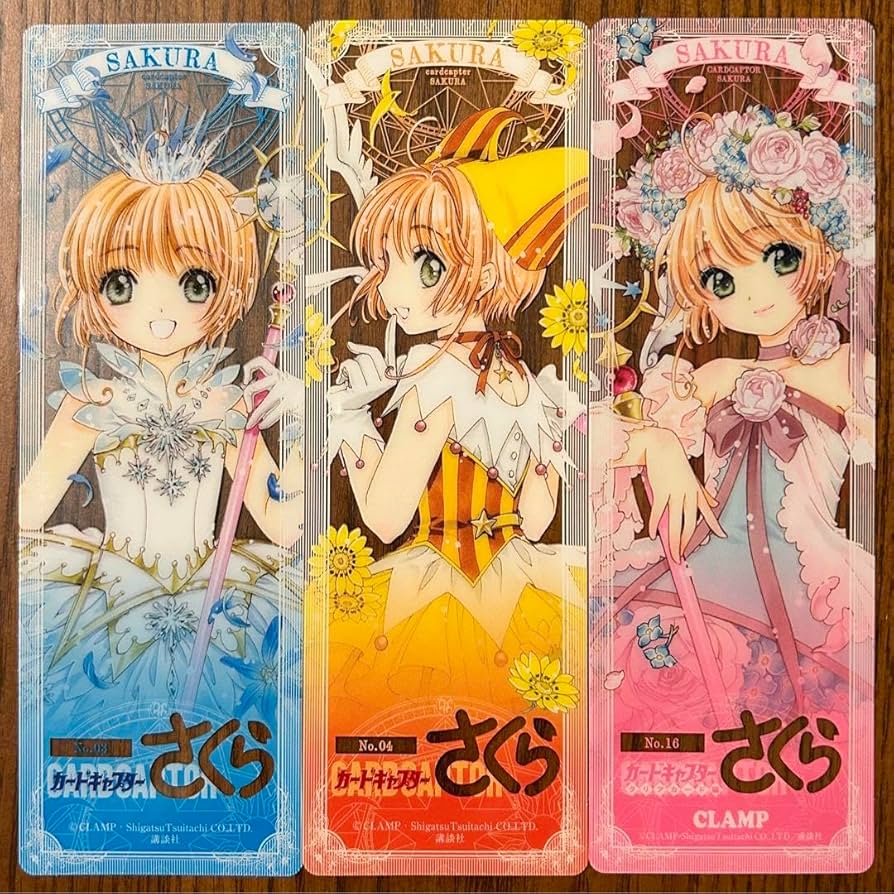 カードキャプターさくら　劇場版　クリアしおり Amazon.co.jp: クリアしおり3種 カードキャプターさくらクリア